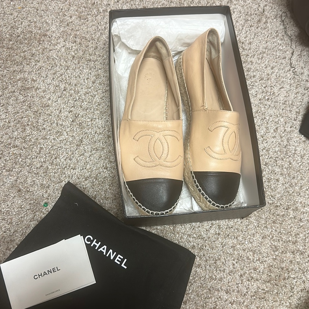 AUTHENTIC Chanel Espadrilles
